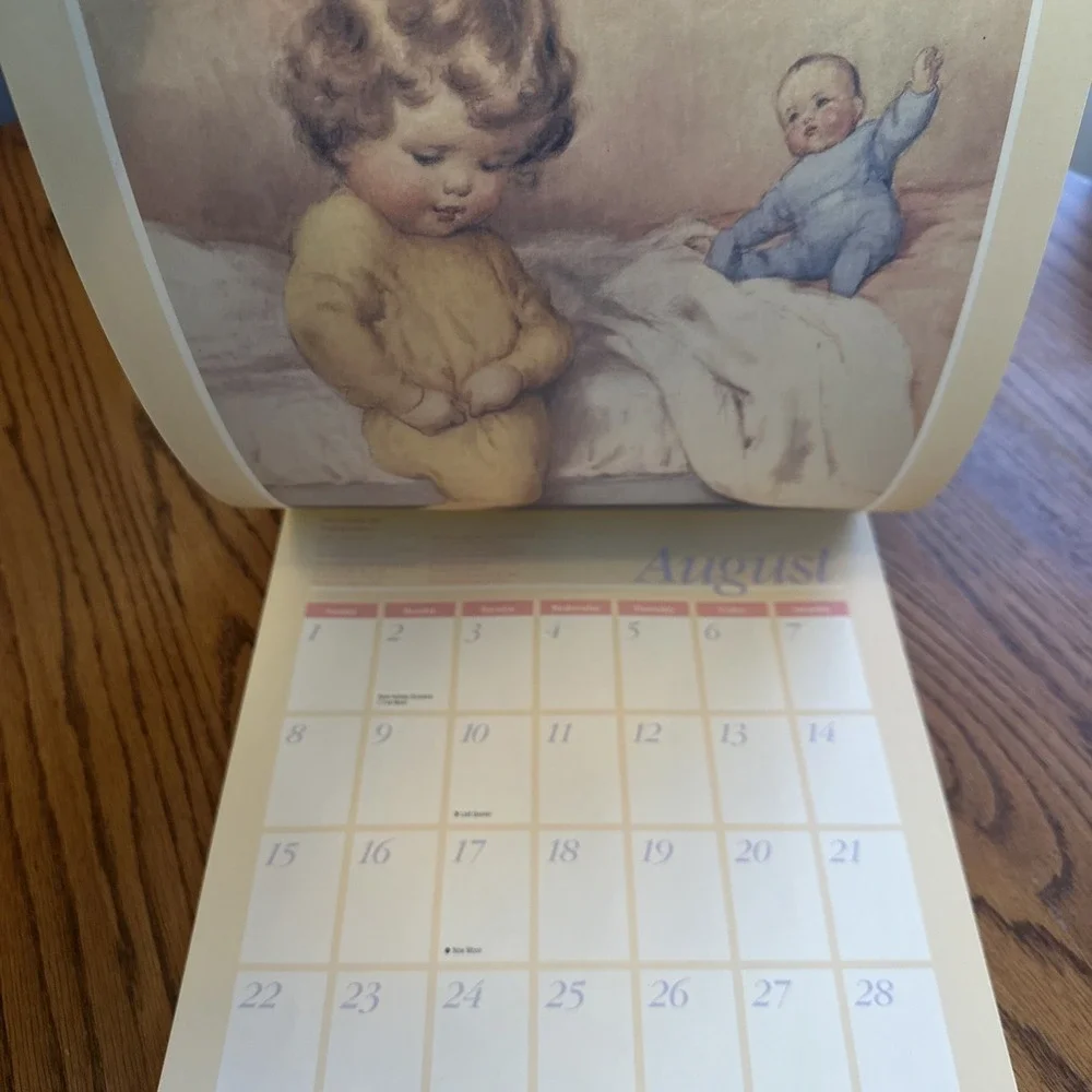 Bessie Pease Gutmann Calendar Lot 1992 1993 Vintage Art Multi Good Illustrations